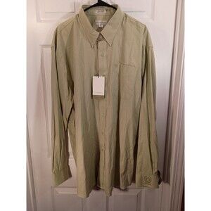 Cutter & Buck Shirt Size XXL Green Button down Collar